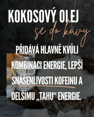 ☕️ Káva + kokosový olej? Asi to zní zvláštně…ale pokud zkusíš tenhle biohack, tvoje tělo ti zaručeně poděkuje. 🥥 Proč si...